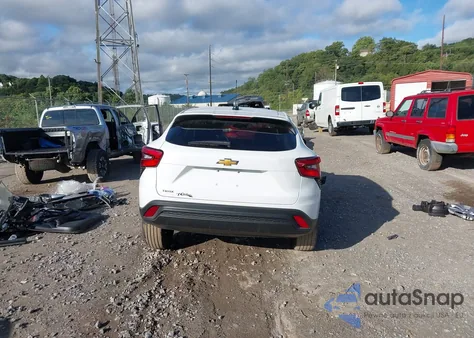 2025 Chevrolet Trax Ls from USA, damaged, VIN KL77LFEP0SC294612